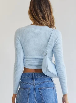 Princess Polly Jesica Sweater Blue Best Sale