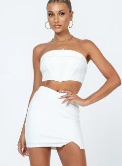 Princess Polly Jesse Set  White Flash Sale