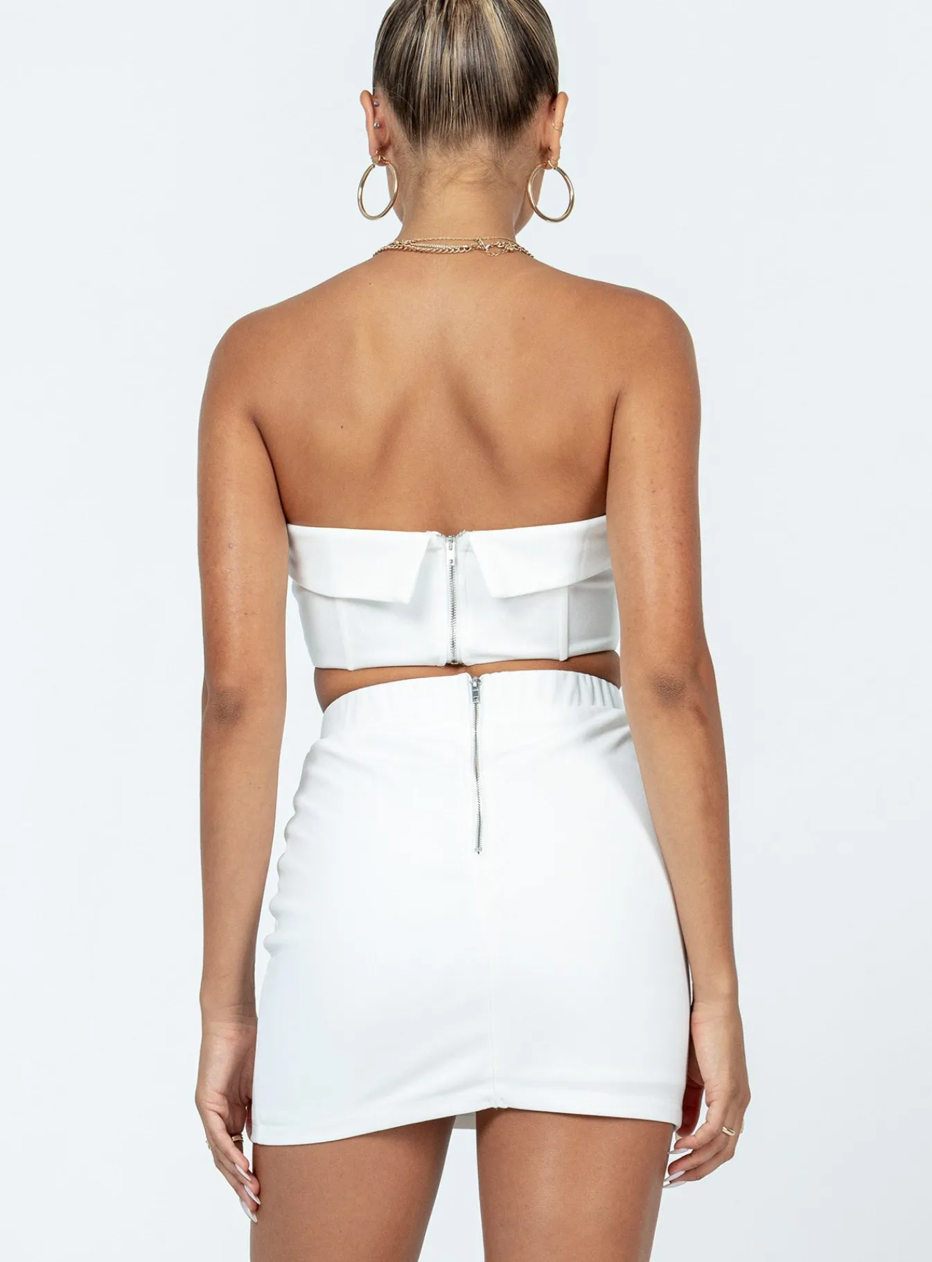 Princess Polly Jesse Set White Flash Sale