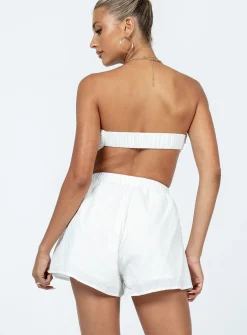 Princess Polly Jessia Romper White Flash Sale