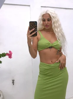 Princess Polly Jessie Set Green Sale