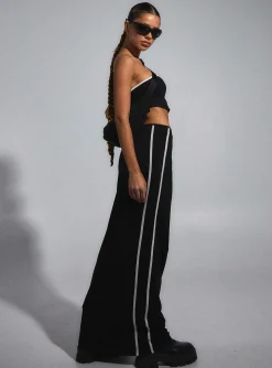 Princess Polly Jgr &Amp; Stn Bianca Maxi Skirt Black Store