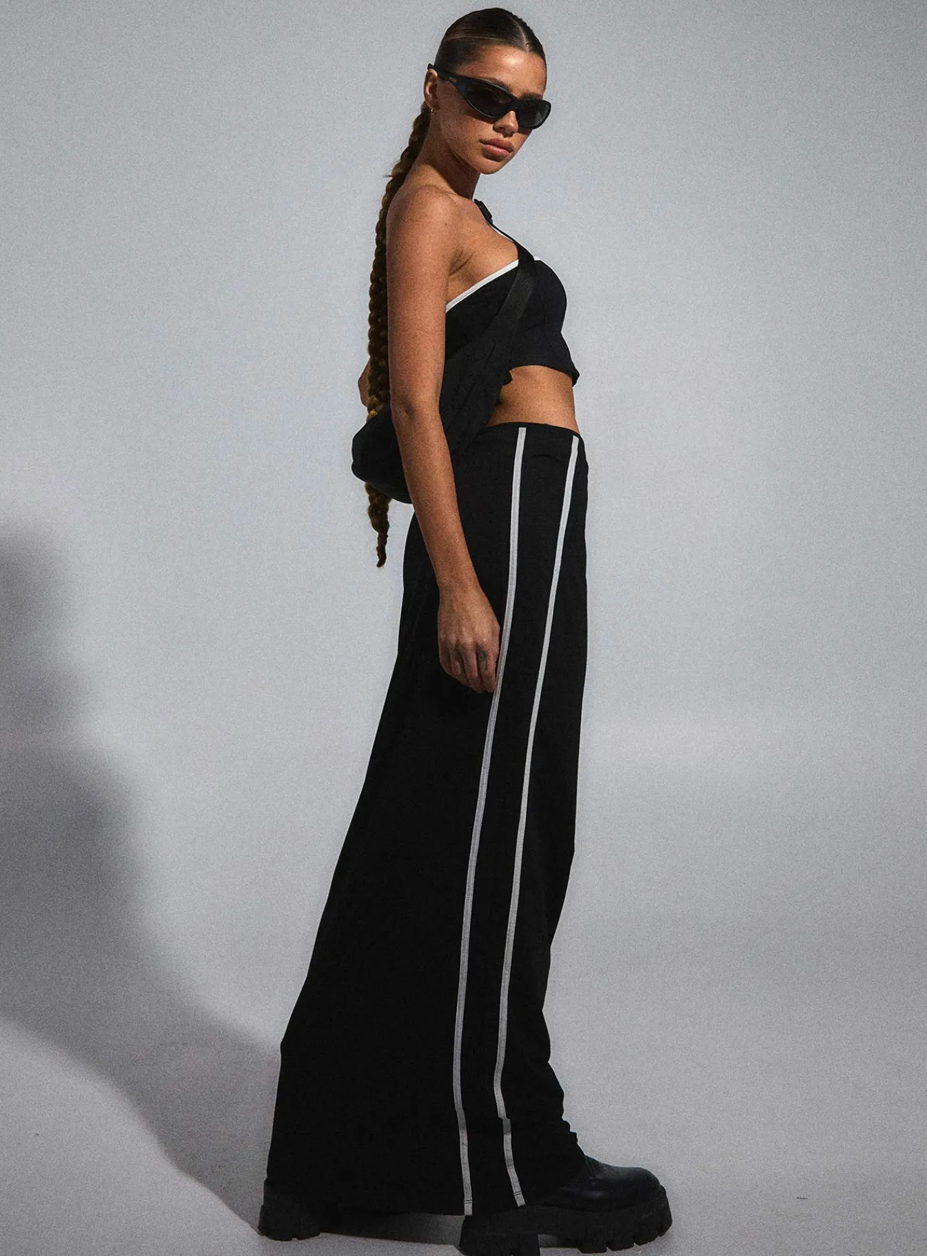 Princess Polly Jgr &Amp; Stn Bianca Maxi Skirt Black Store