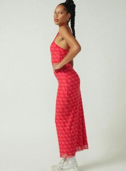 Princess Polly Jgr &Amp; Stn Fae Maxi Dress  Pink Online