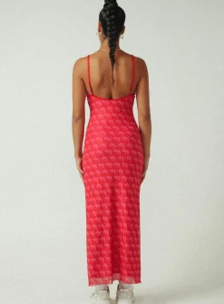 Princess Polly Jgr &Amp; Stn Fae Maxi Dress  Pink Online