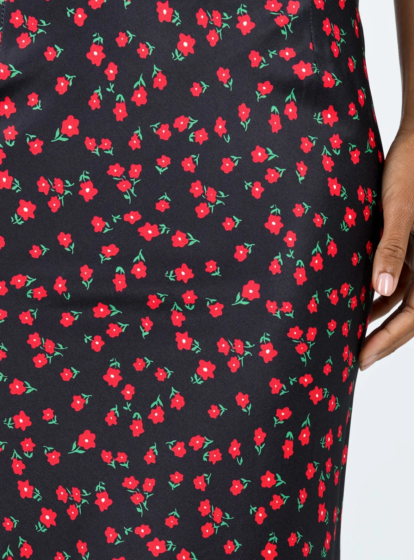 Princess Polly Jodie Maxi Skirt Black Floral Best