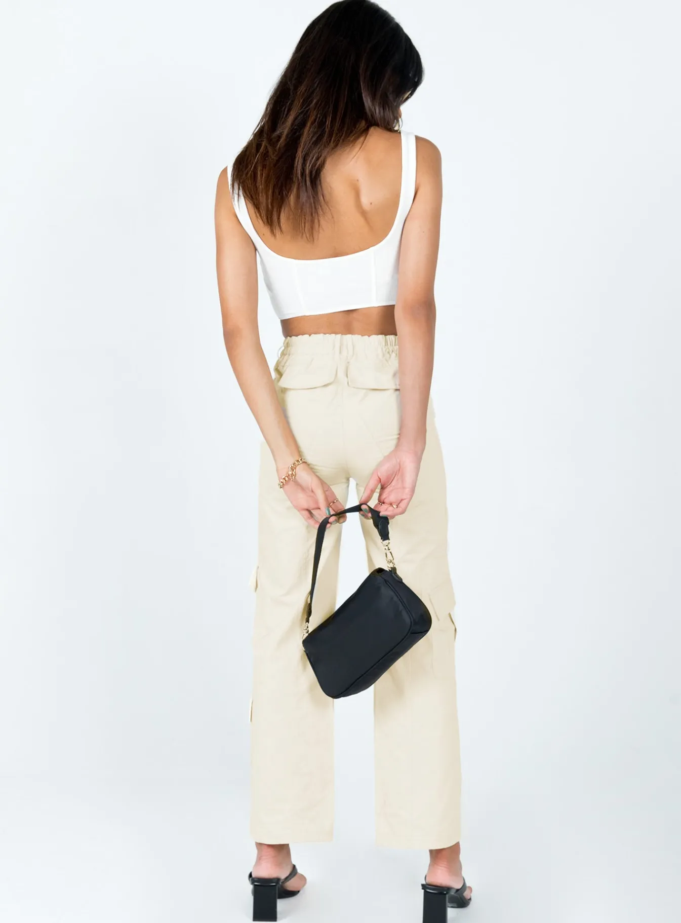Princess Polly Joelle Pants Cream Fashion