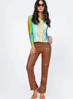 Princess Polly Jolene Long Sleeve Top Multi Best