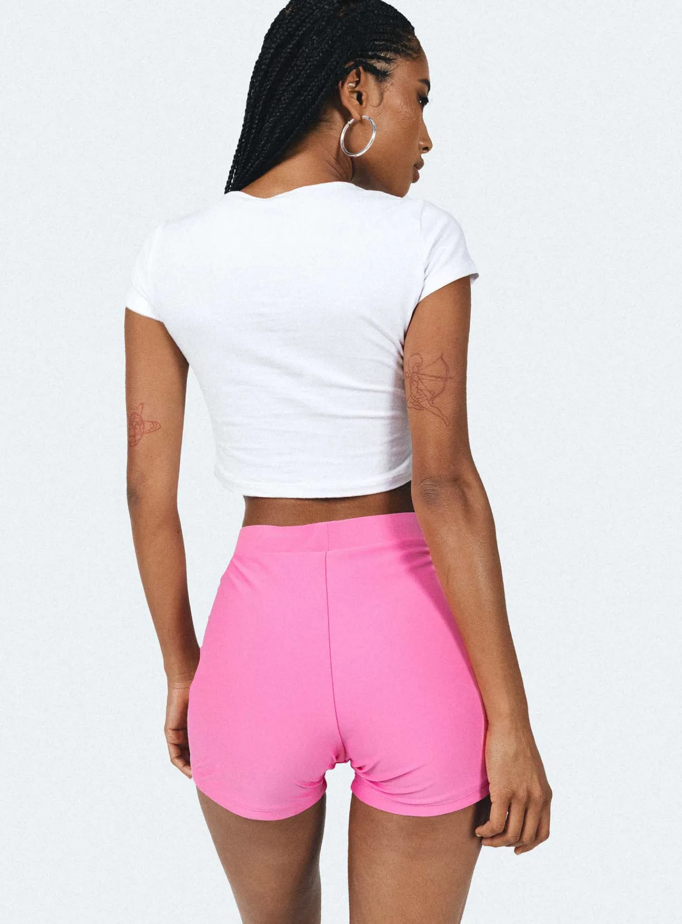 Princess Polly Jonis Swim Shorts Pink Outlet