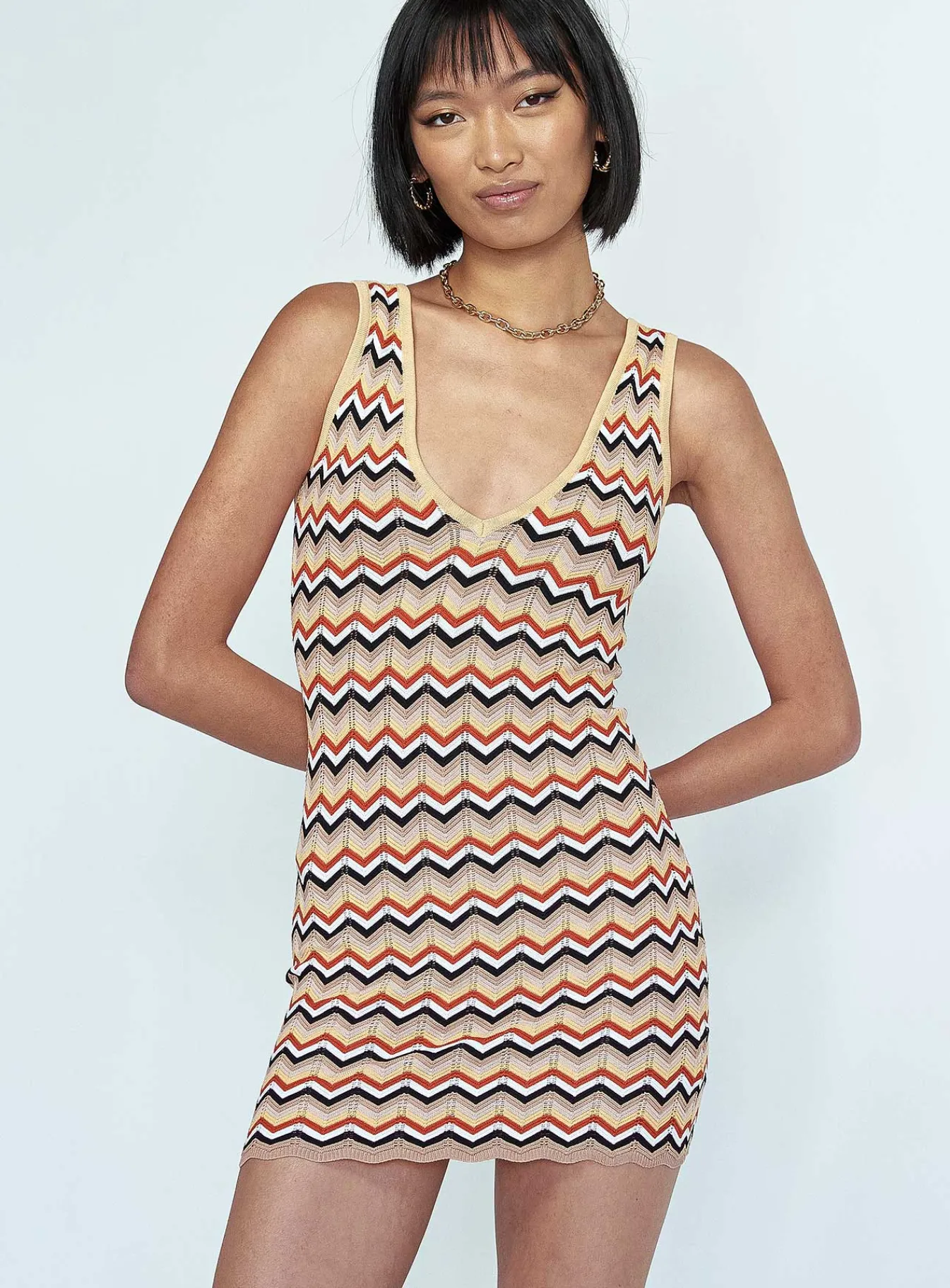 Princess Polly Julianna Mini Dress Multi Clearance