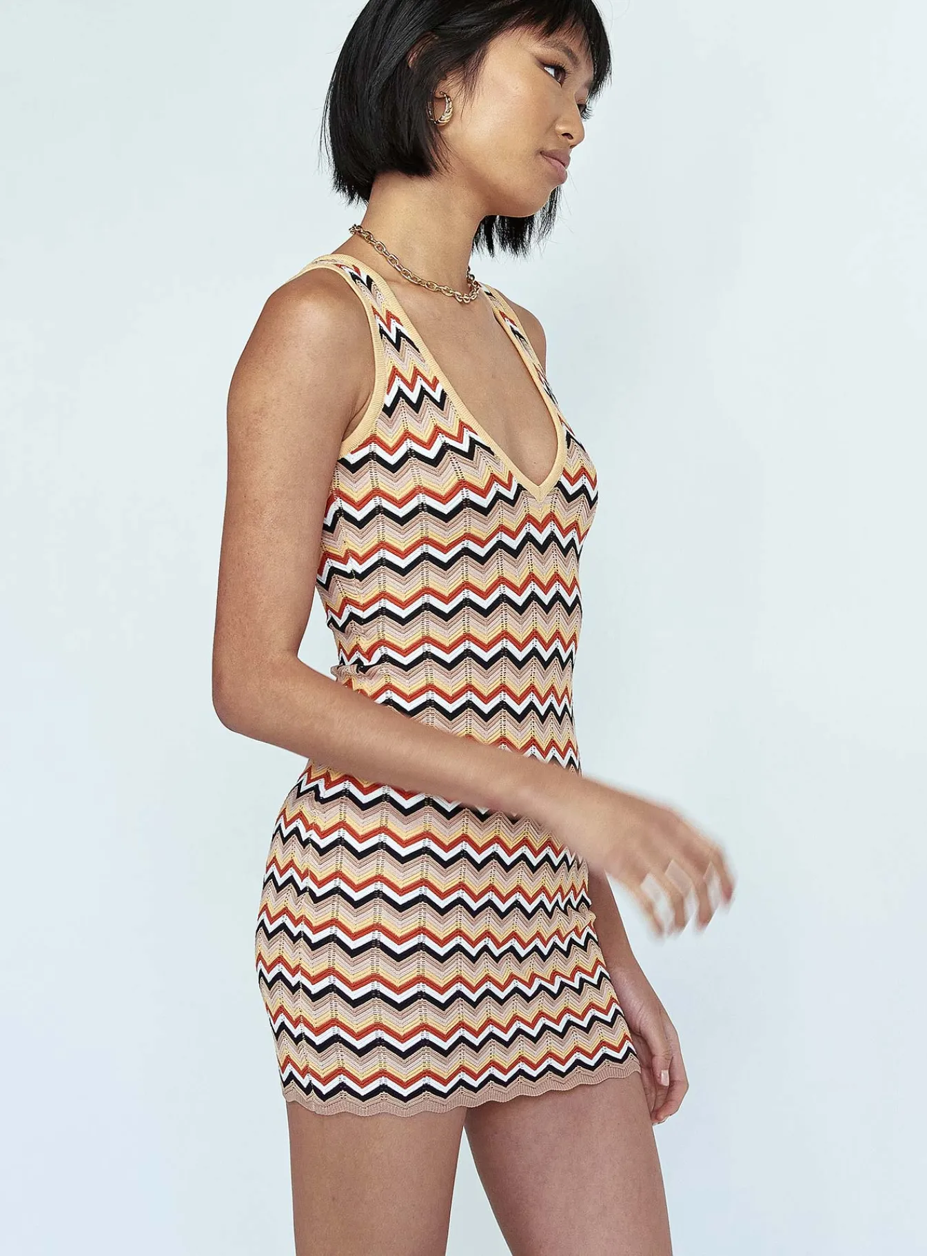 Princess Polly Julianna Mini Dress Multi Clearance