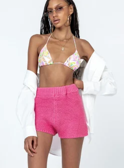 Princess Polly Julianna Shorts  Pink Cheap