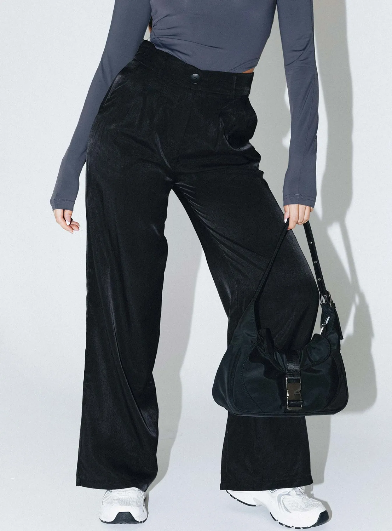 Princess Polly Kacey Pantspetite Black Hot