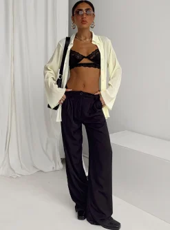 Princess Polly Kacey Pantstall Black Sale