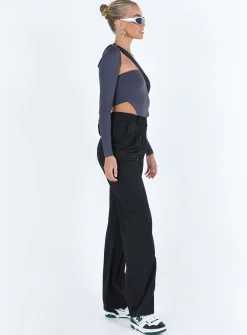 Princess Polly Kacey Pantstall Black Sale