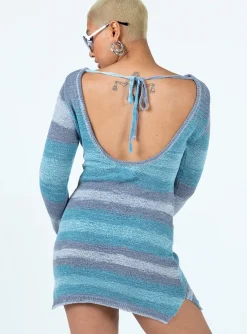 Princess Polly Kadince Mini Dress Blue Shop