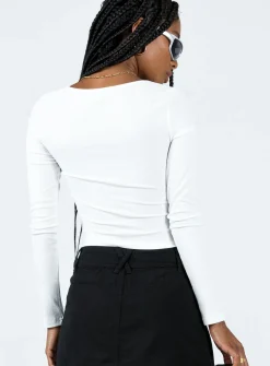 Princess Polly Kaffia Top White Fashion