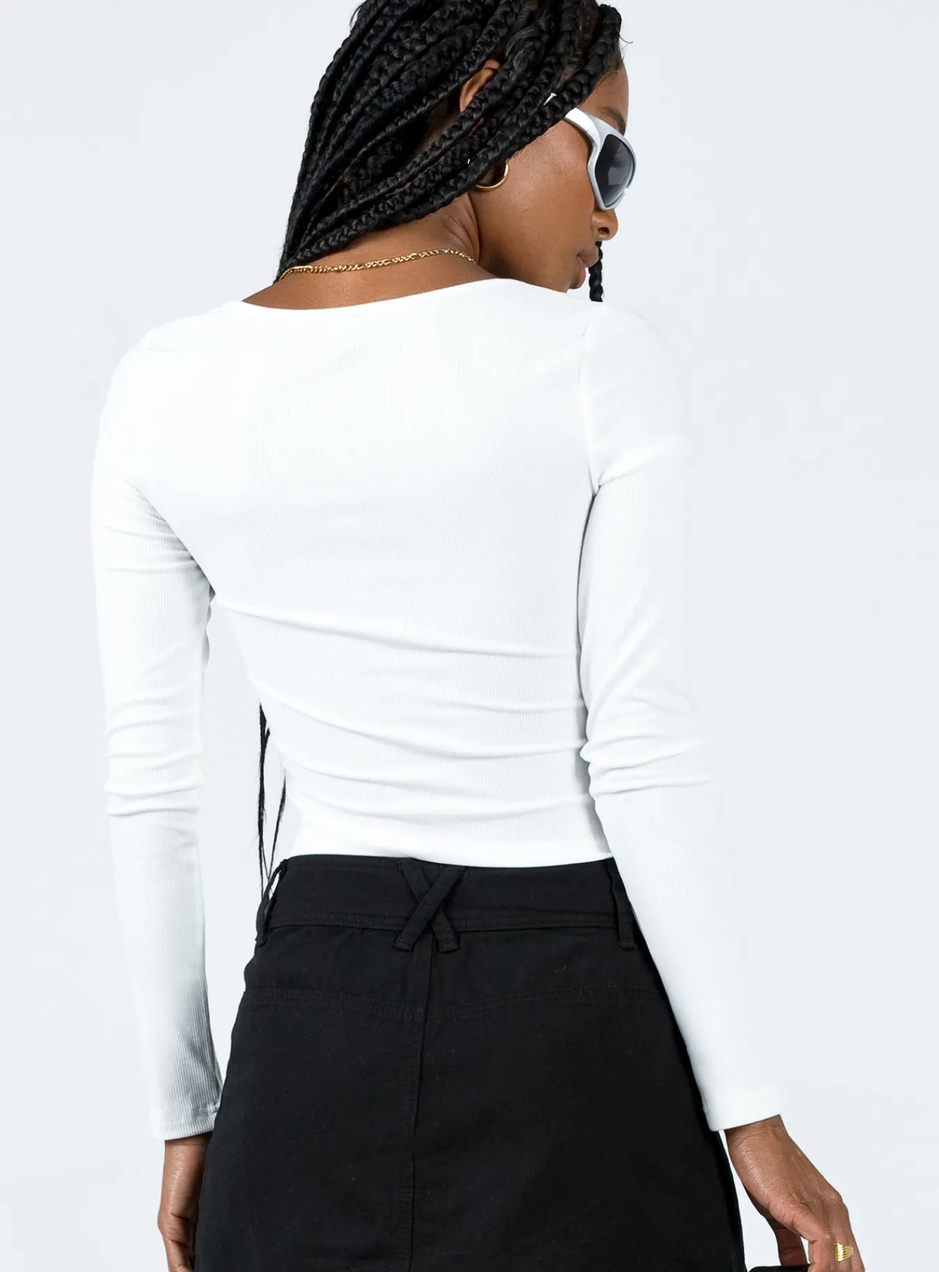 Princess Polly Kaffia Top White Fashion