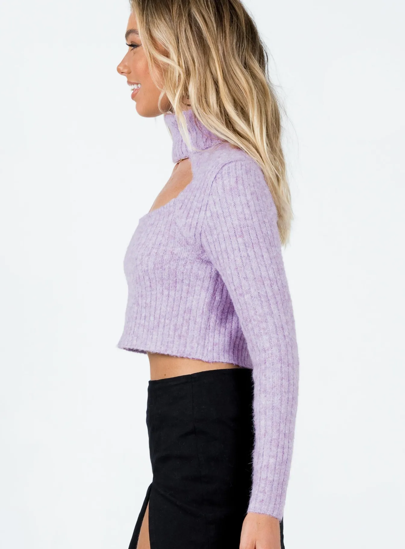 Princess Polly Kai Sweater Purple Online