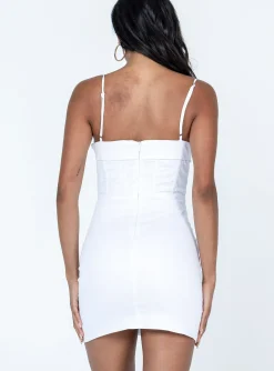 Princess Polly Kaila Corset Mini Dress White Cheap