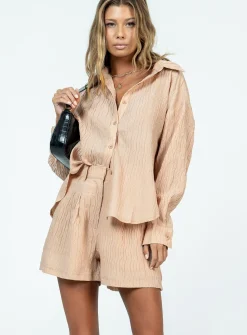 Princess Polly Kaitlyn 2 Piece Set  Beige Best Sale