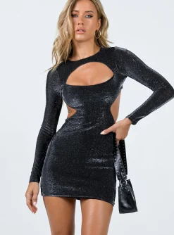 Princess Polly Kalbarri Cut Out Mini Dress Black Store