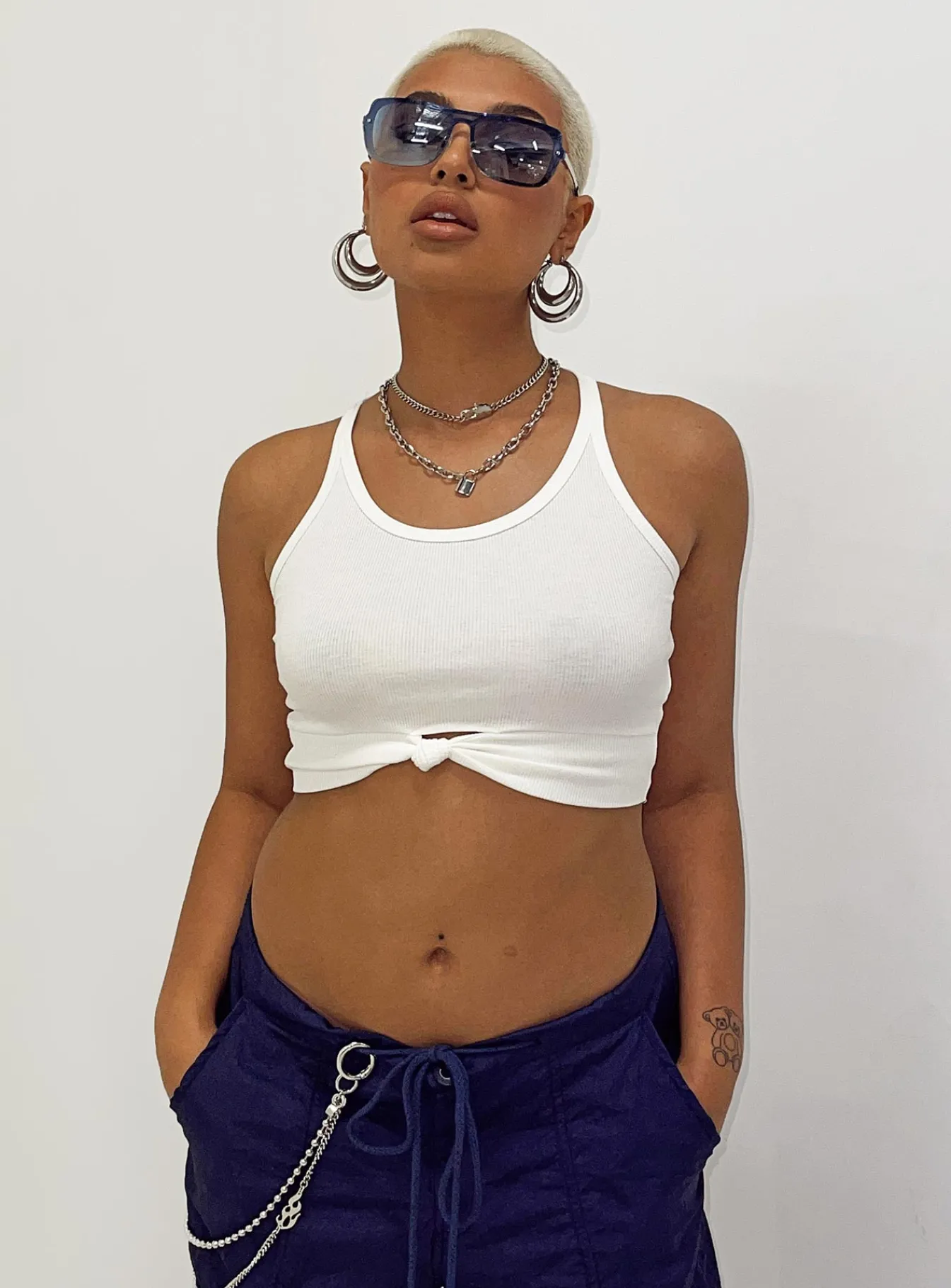 Princess Polly Kali Tank Top White Online