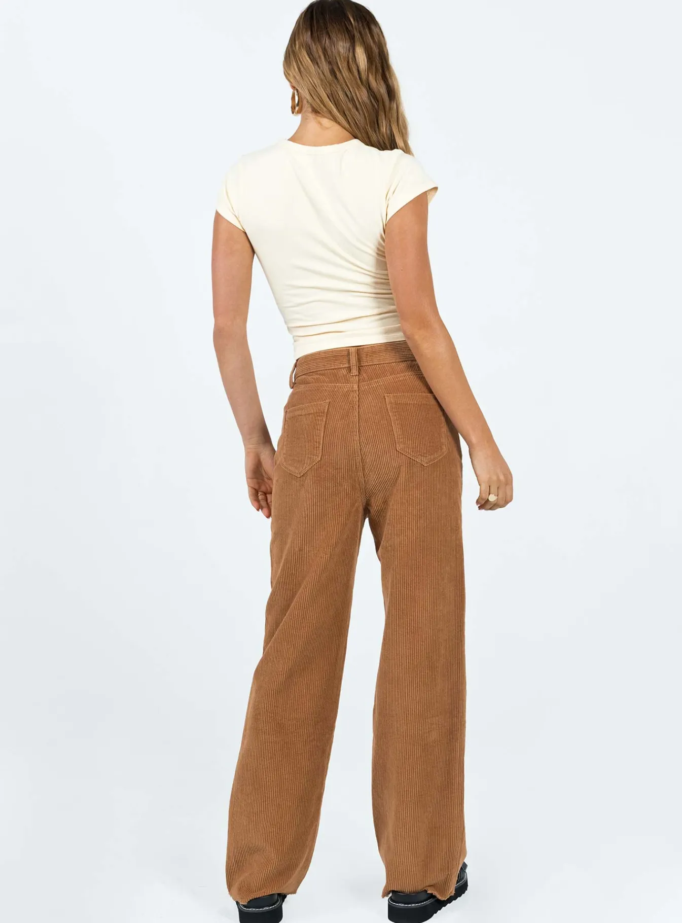 Princess Polly Kalinda Jeanscord Tan Sale