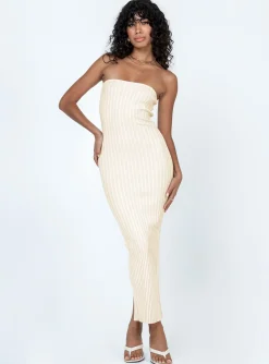 Princess Polly Kalla Midi Dress Beige Best