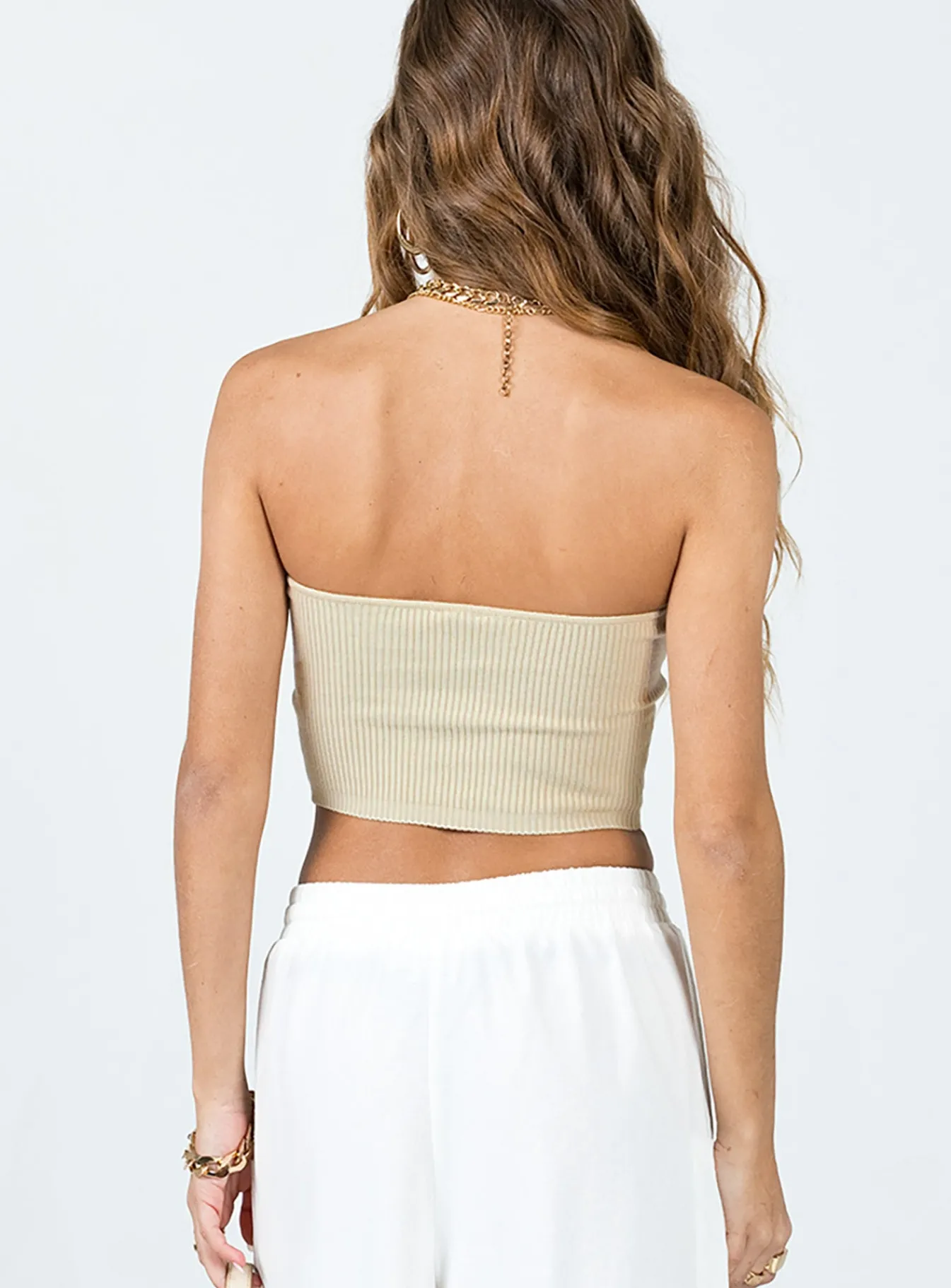 Princess Polly Kallista Top  Cream Best