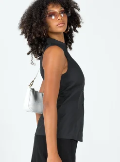 Princess Polly Kamdyn Top  Black Discount