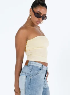 Princess Polly Kantor Tube Top Ivory Cheap