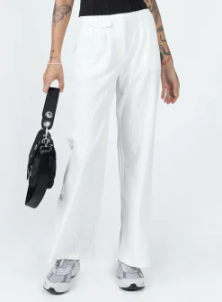 Princess Polly Karcher Pants White Cheap