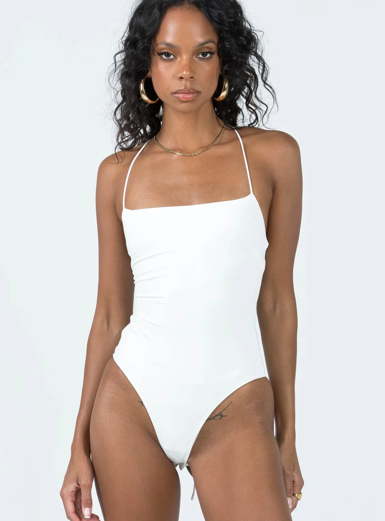 Princess Polly Karlah Bodysuit White New