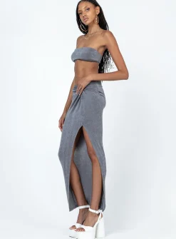 Princess Polly Karley Twist Set Grey Best Sale
