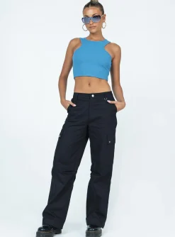 Princess Polly Karli Top Blue New