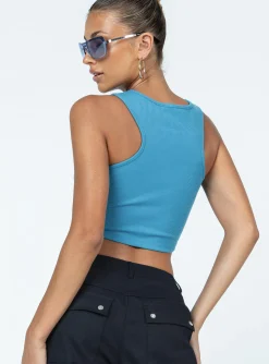 Princess Polly Karli Top Blue New