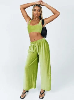 Princess Polly Karrie Set  Green Flash Sale