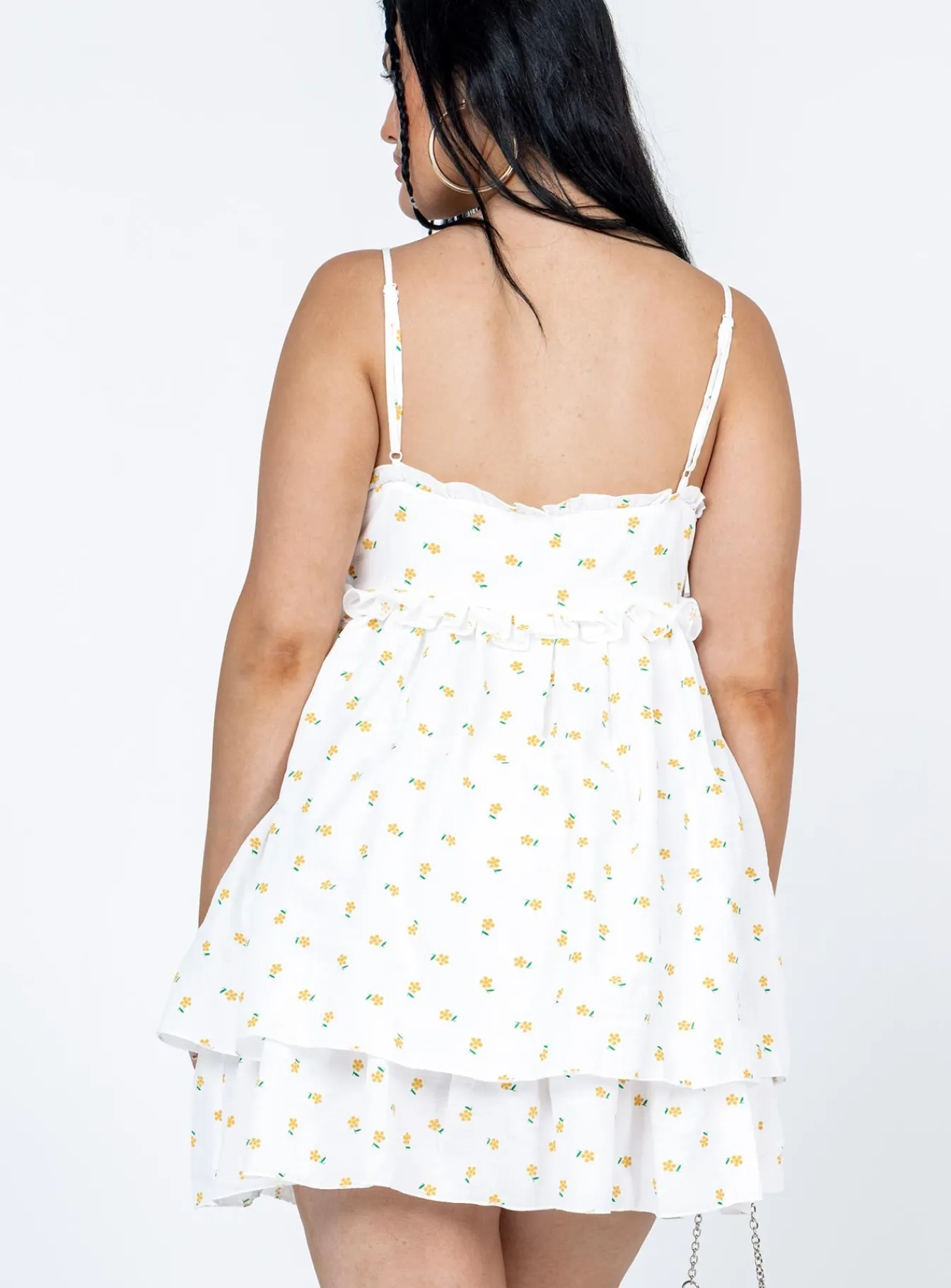 Princess Polly Kassidy Mini Dress White Clearance