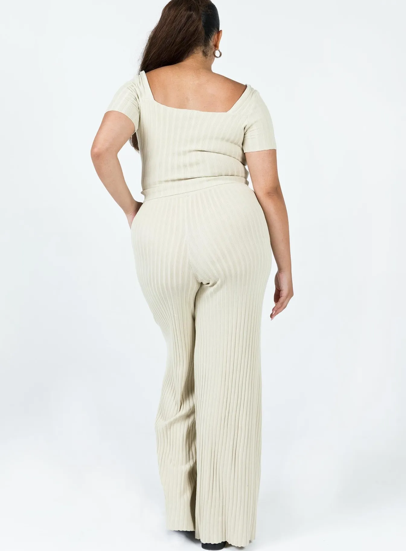 Princess Polly Katie Setcurve Beige Clearance