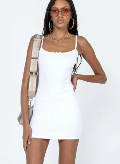 Princess Polly Katrina Mini Dress White Outlet