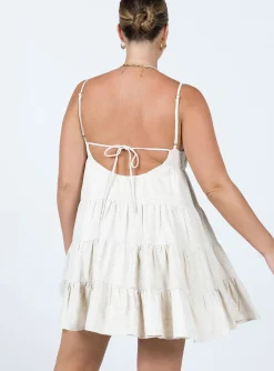 Princess Polly Kayda Mini Dress Beige Hot