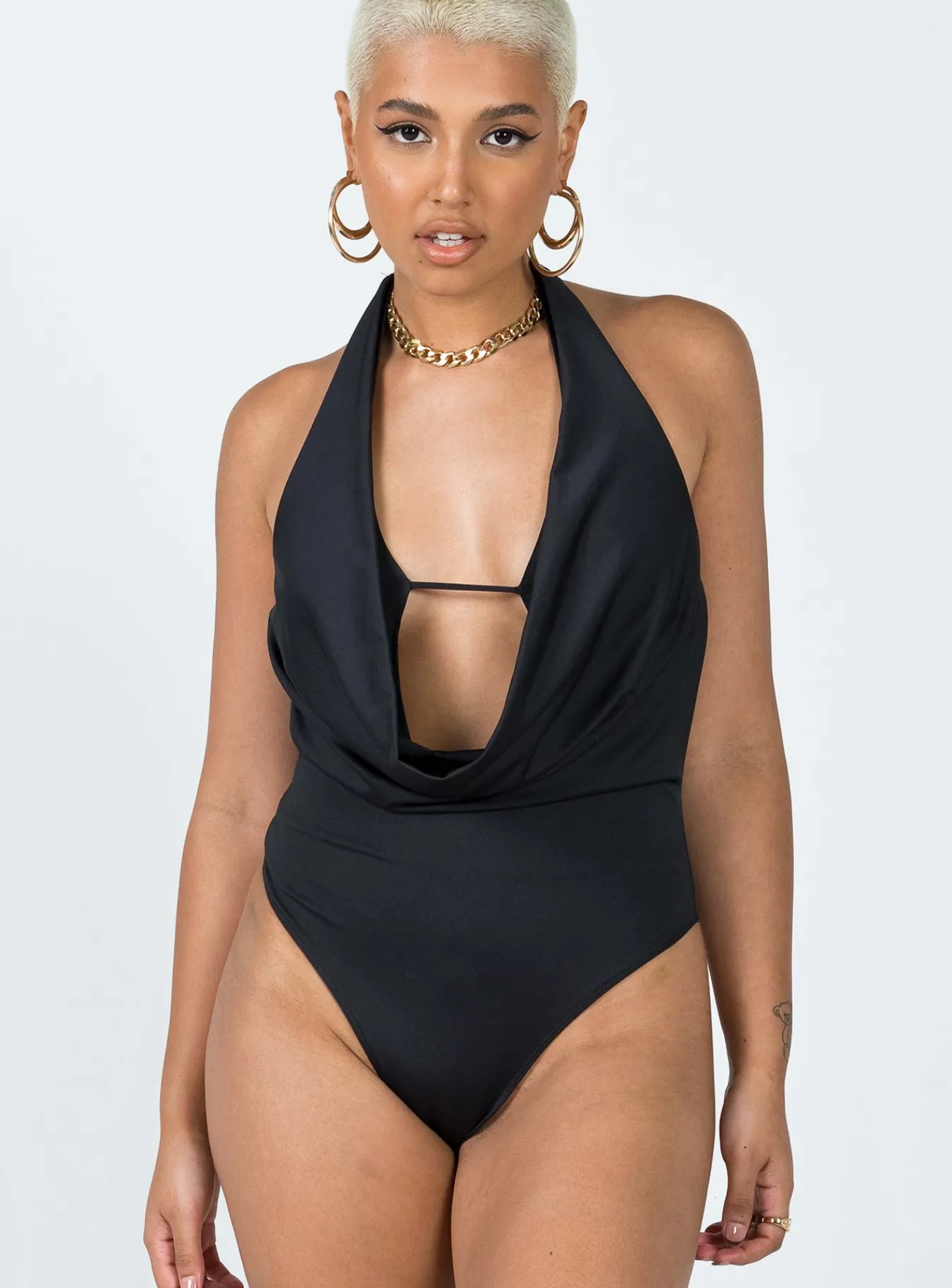 Princess Polly Kayley Bodysuit Black Hot
