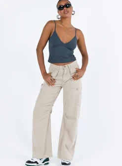 Princess Polly Kazan Cami Steel Outlet