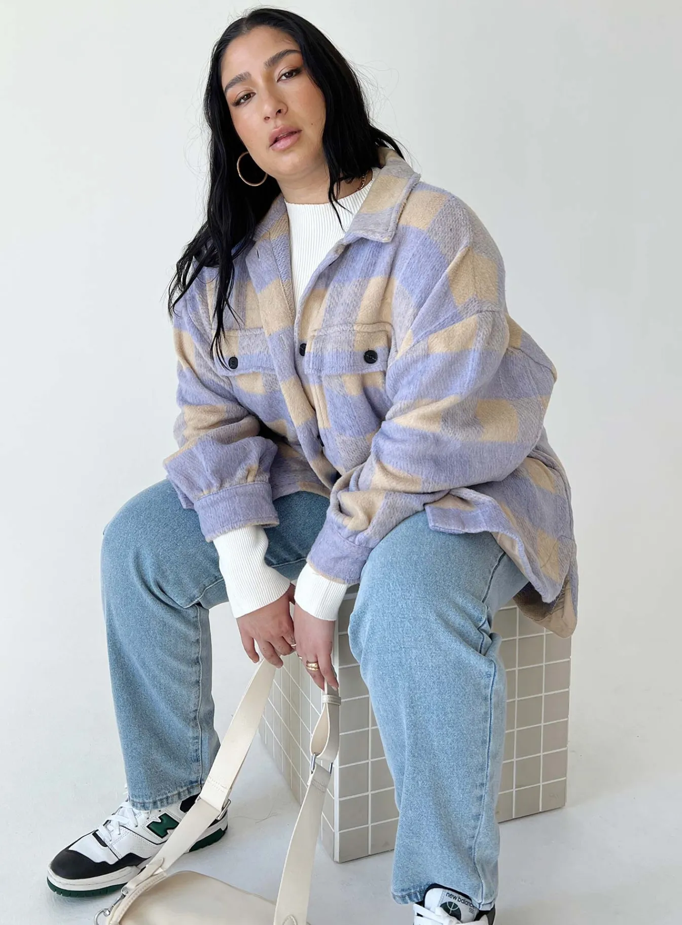 Princess Polly Keelee Jacketcurve Purple Cheap