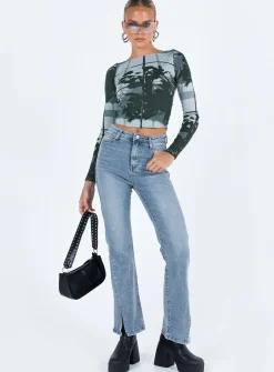 Princess Polly Keels Flarejeans Denim Best