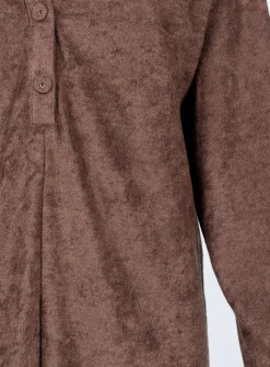 Princess Polly Kegan Long Sleeve Romper Camel Brown Fashion