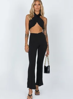 Princess Polly Keiara Set Black Hot