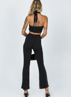 Princess Polly Keiara Set Black Hot