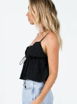 Princess Polly Kellan Top Black Online